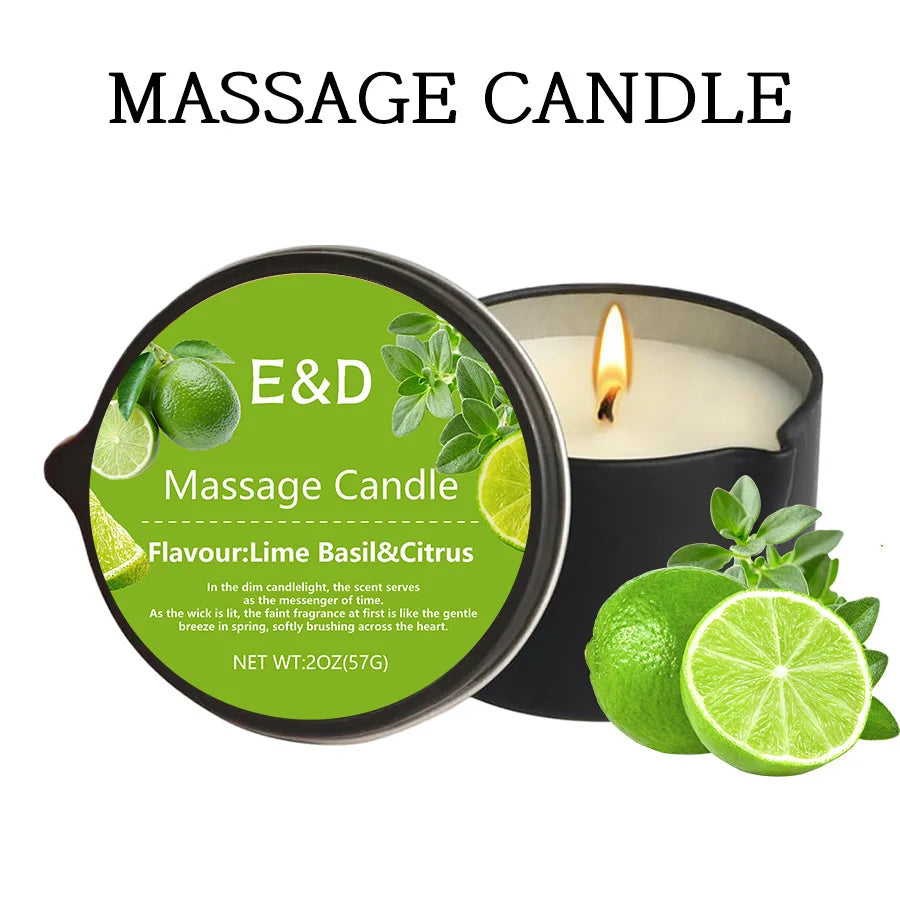 Scented Massage Oil Candle