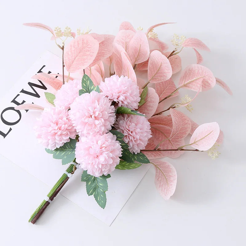45cm Eucalyptus Floral Bouquet