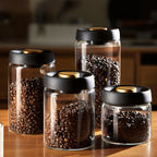 Vacuum Sealed Coffee Storage Jar