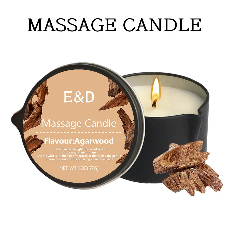 Scented Massage Oil Candle
