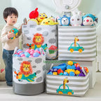 Linen Storage Basket with Handles