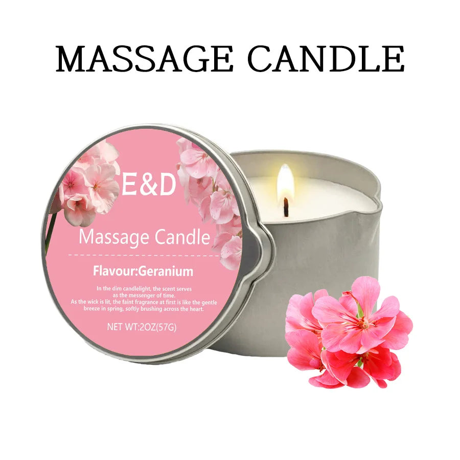 Scented Massage Oil Candle