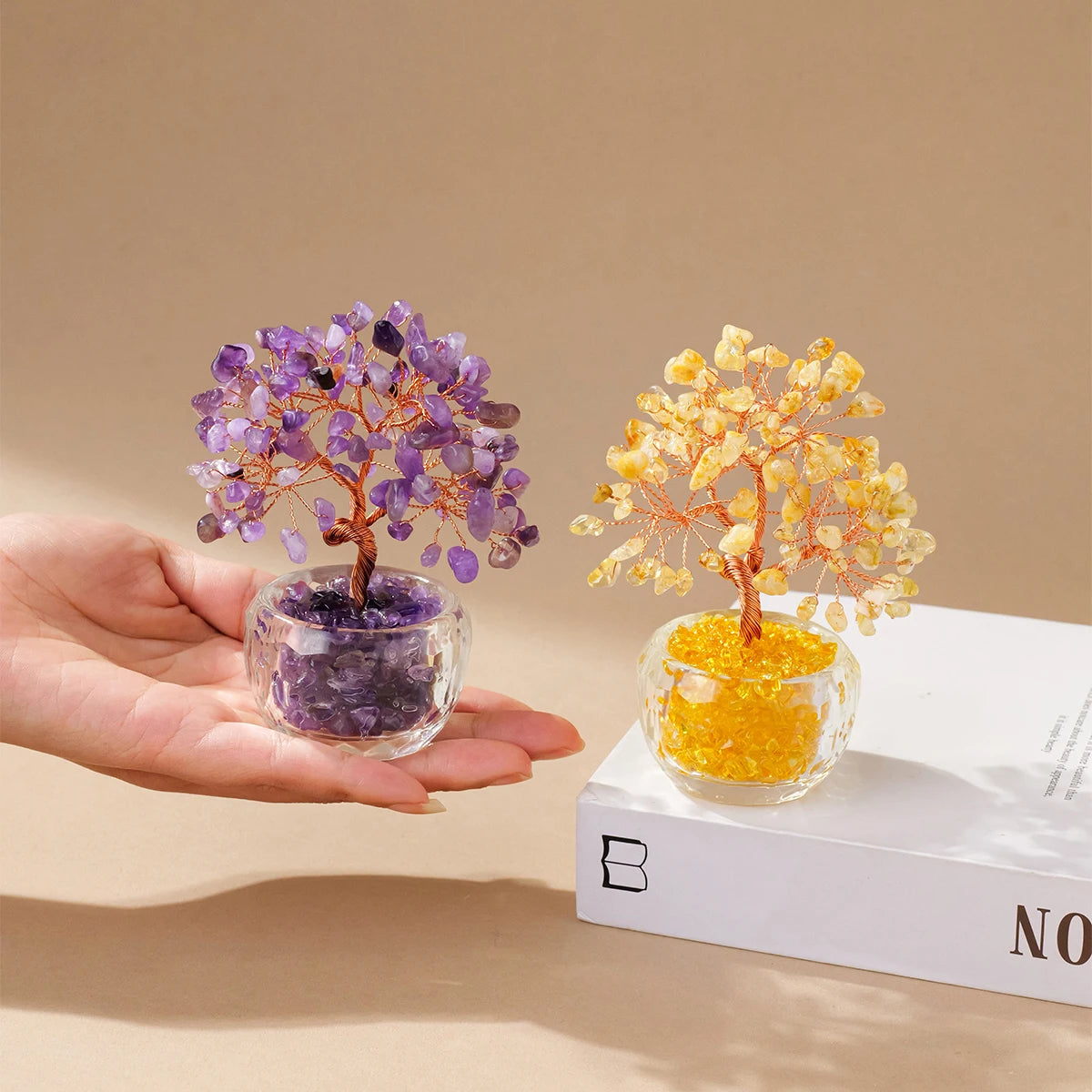 Crystal Money Tree Ornament