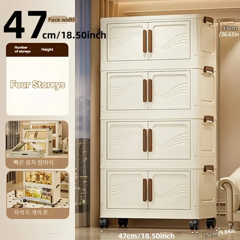 Foldable Clear Door Storage Box