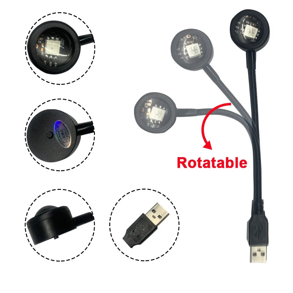 USB Sunset Projection Lamp