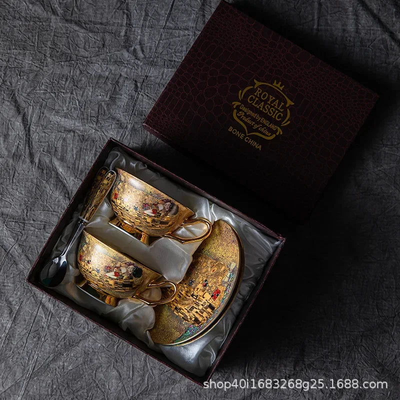 European Bone China Tea Set
