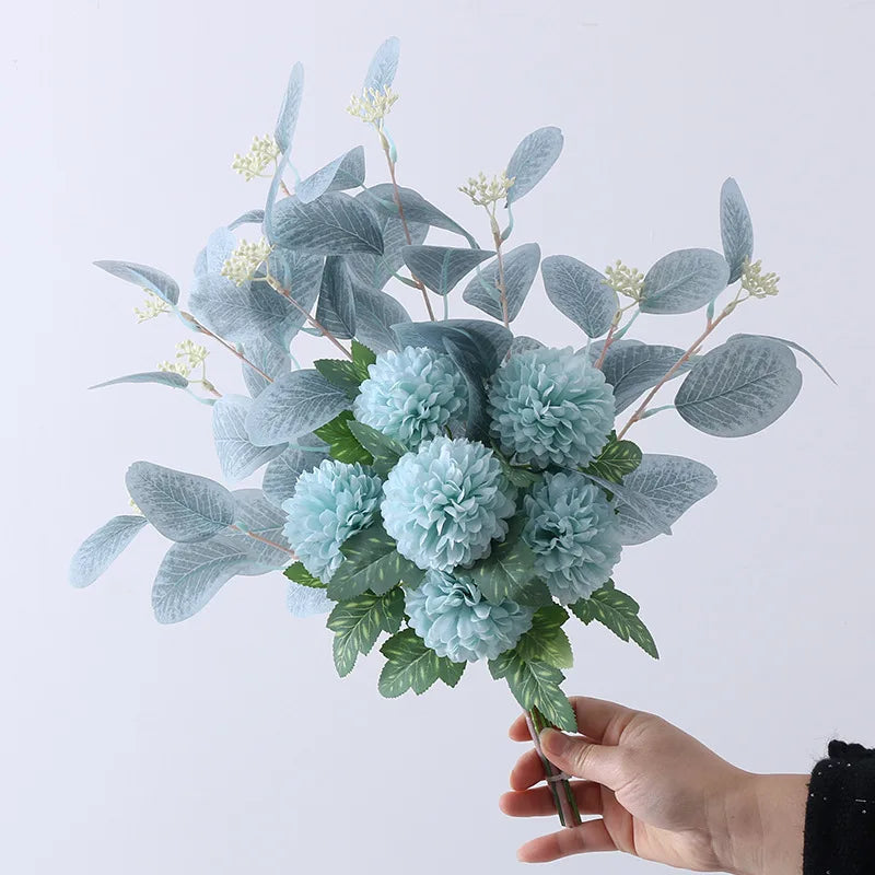 45cm Eucalyptus Floral Bouquet