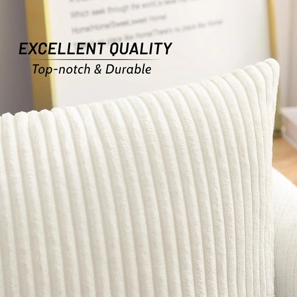 Corduroy Stripe Cushion Cover