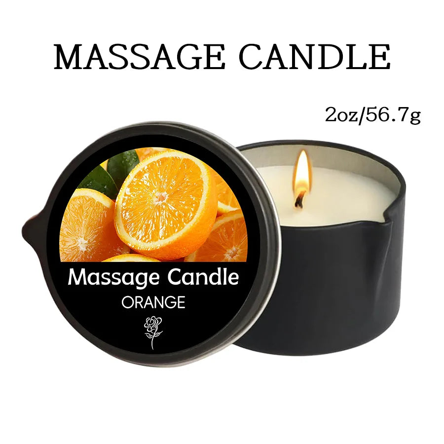 Scented Massage Oil Candle