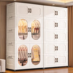 Foldable Double Door Wardrobe