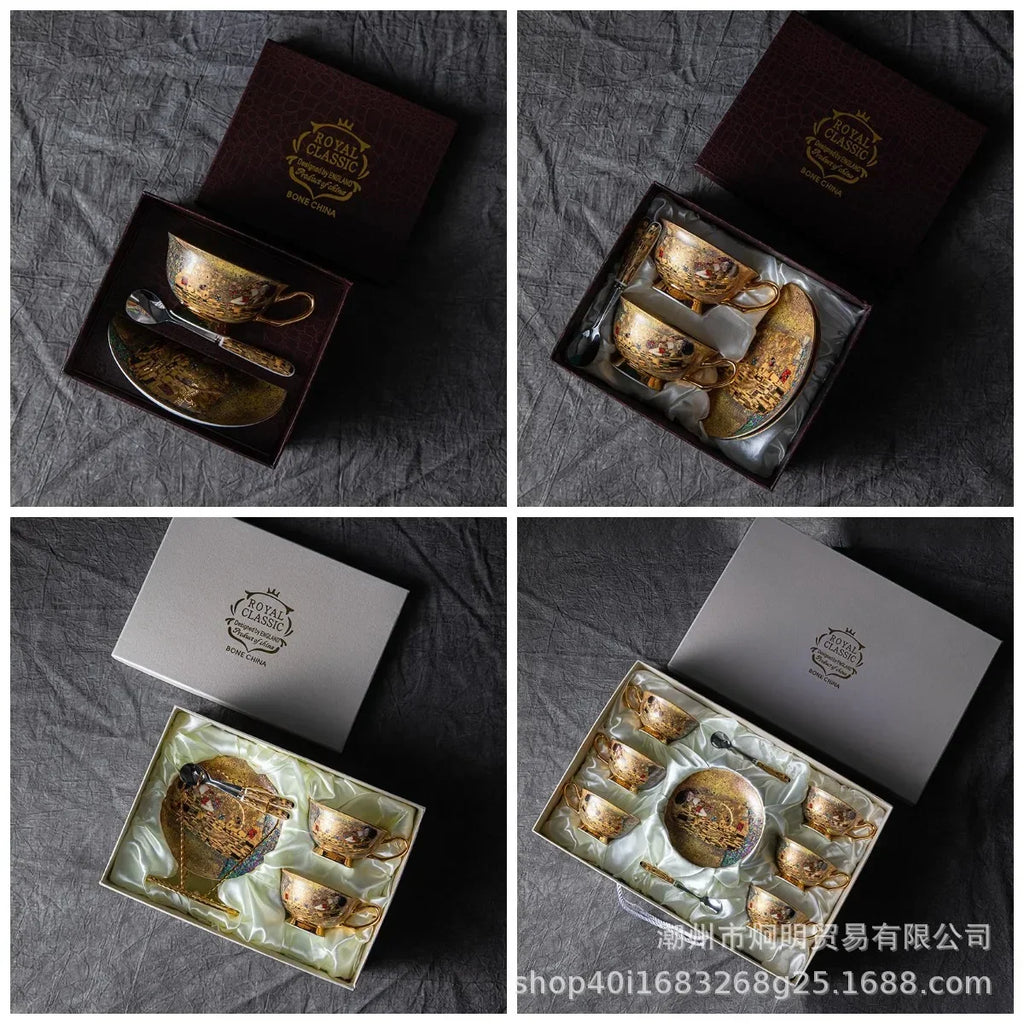 European Bone China Tea Set