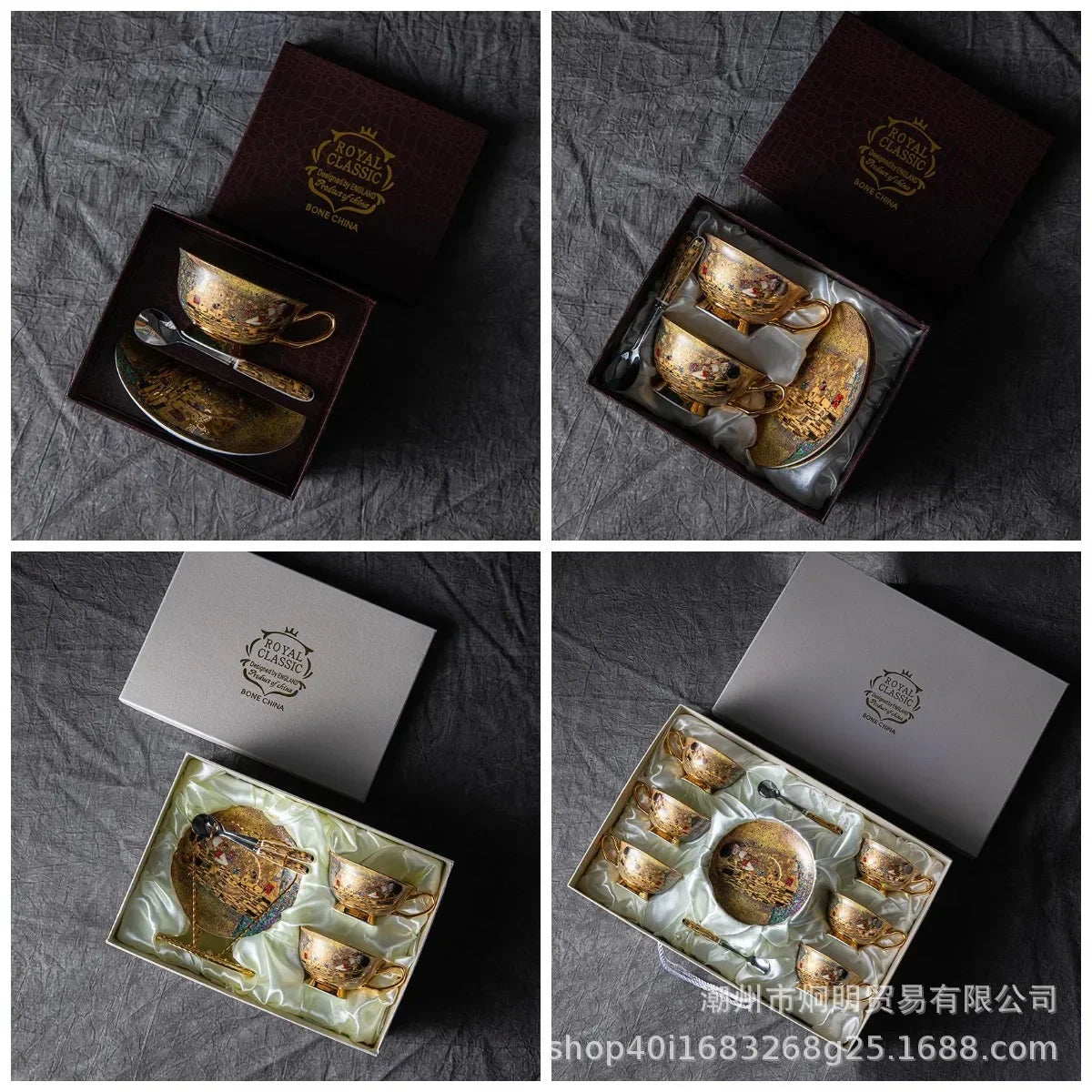 European Bone China Tea Set