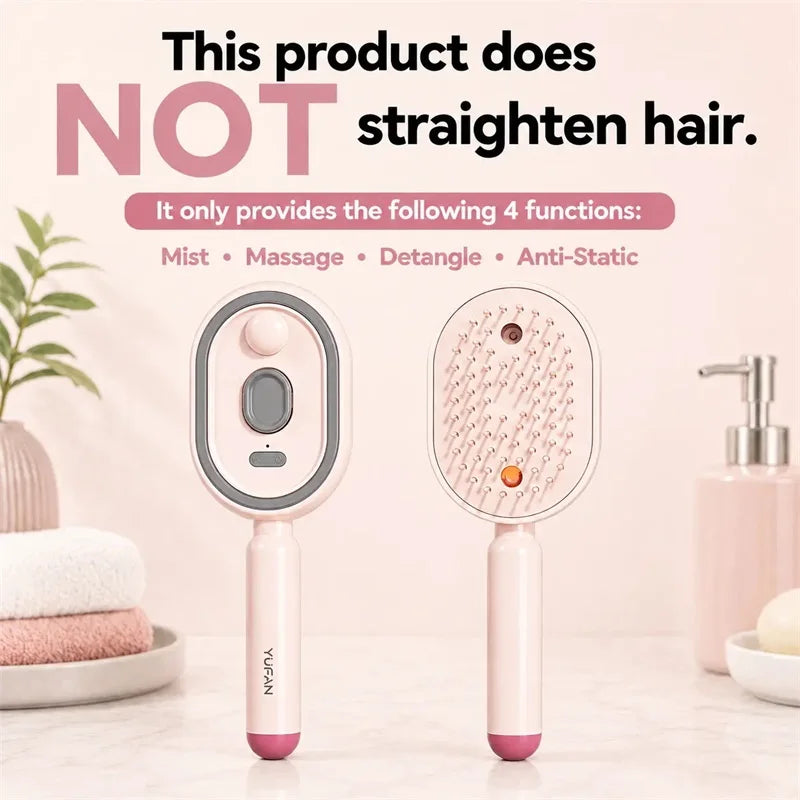 MistGlow™ Hydrating Hair Brush