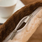 Double-Sided Winter Throw Blanket