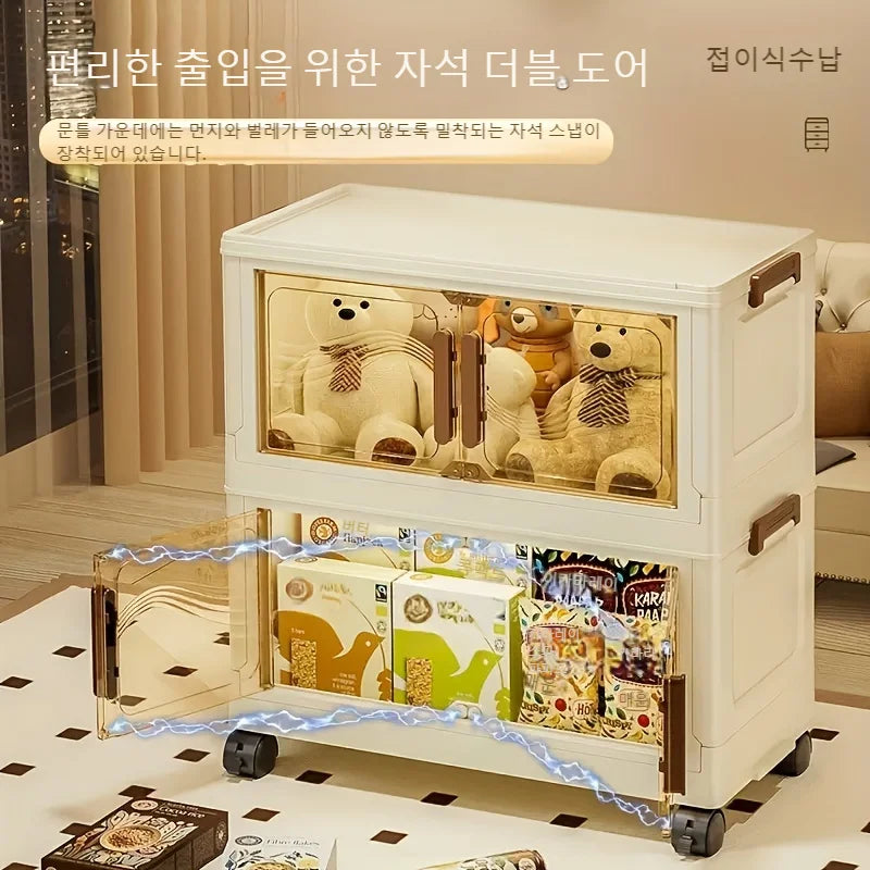 Foldable Clear Door Storage Box