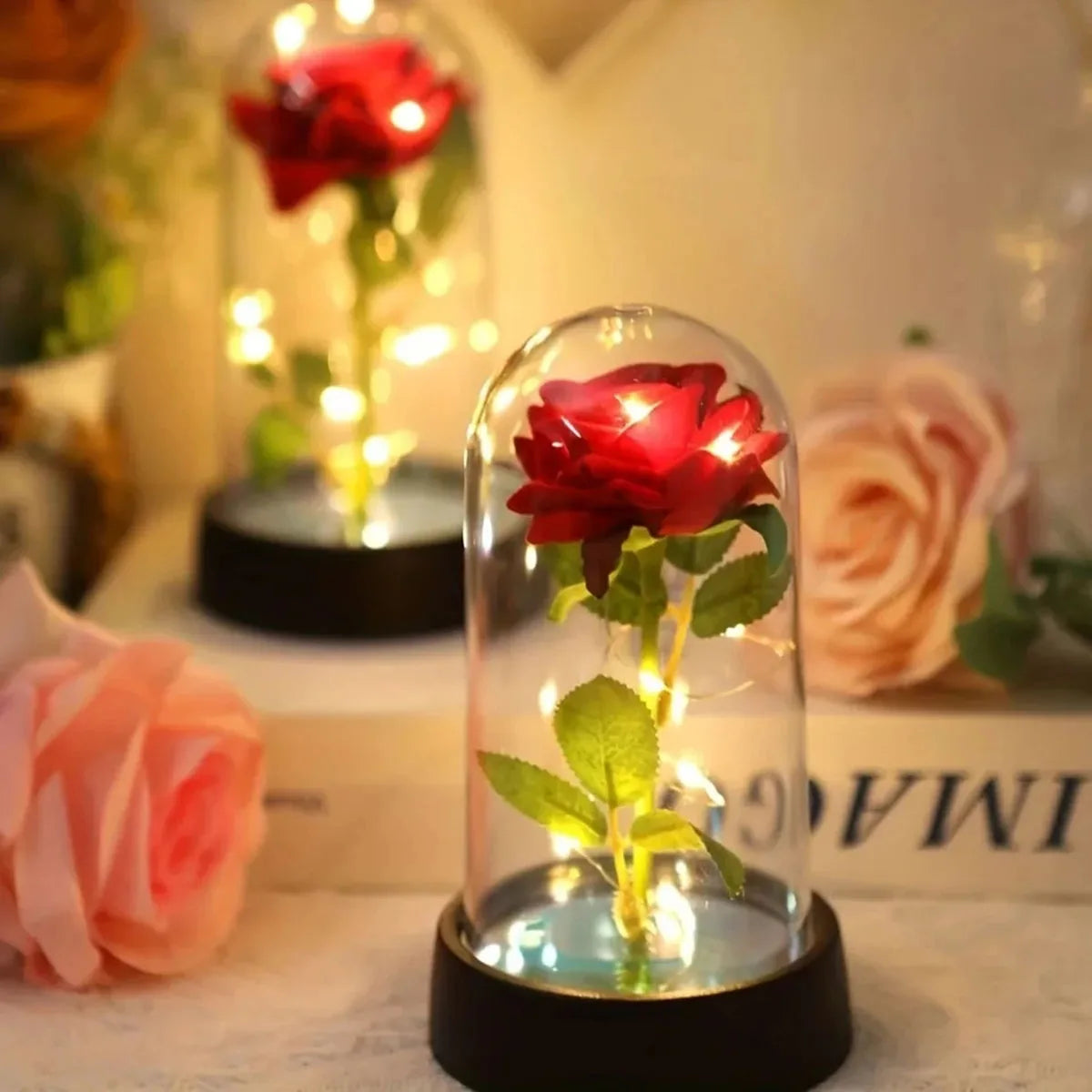 Eternal Rose LED Ornament