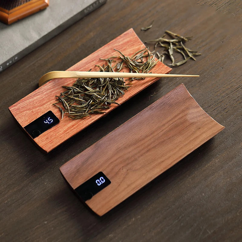 Wooden Digital Tea Scale