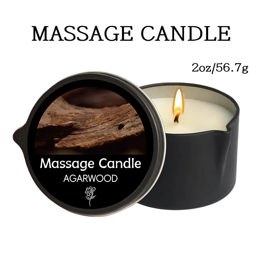 Scented Massage Oil Candle
