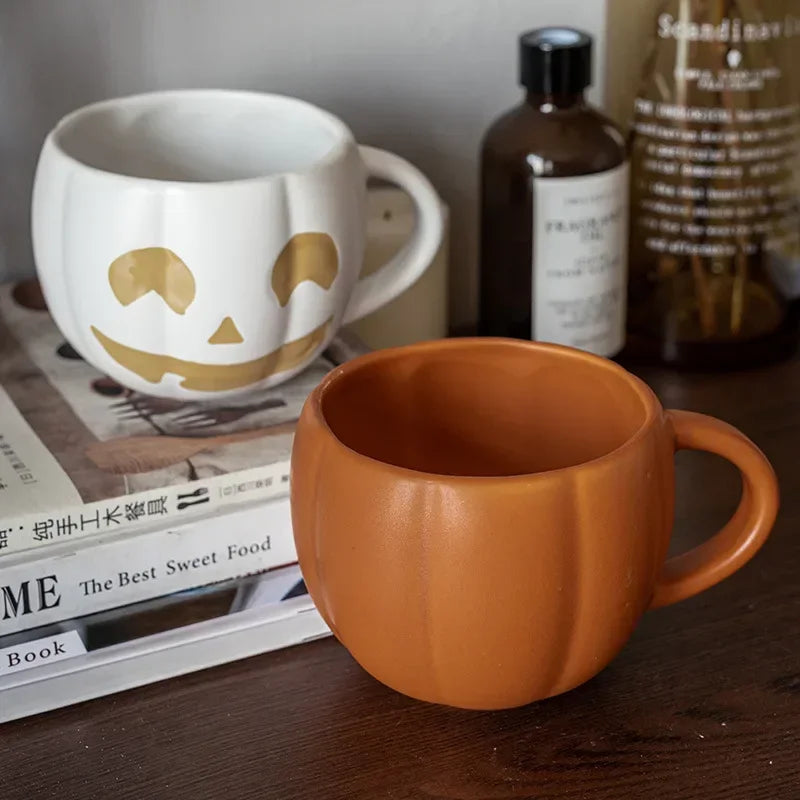 Pumpkin Halloween Ceramic Mug
