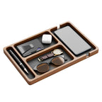 Solid Wood Desktop Organizer
