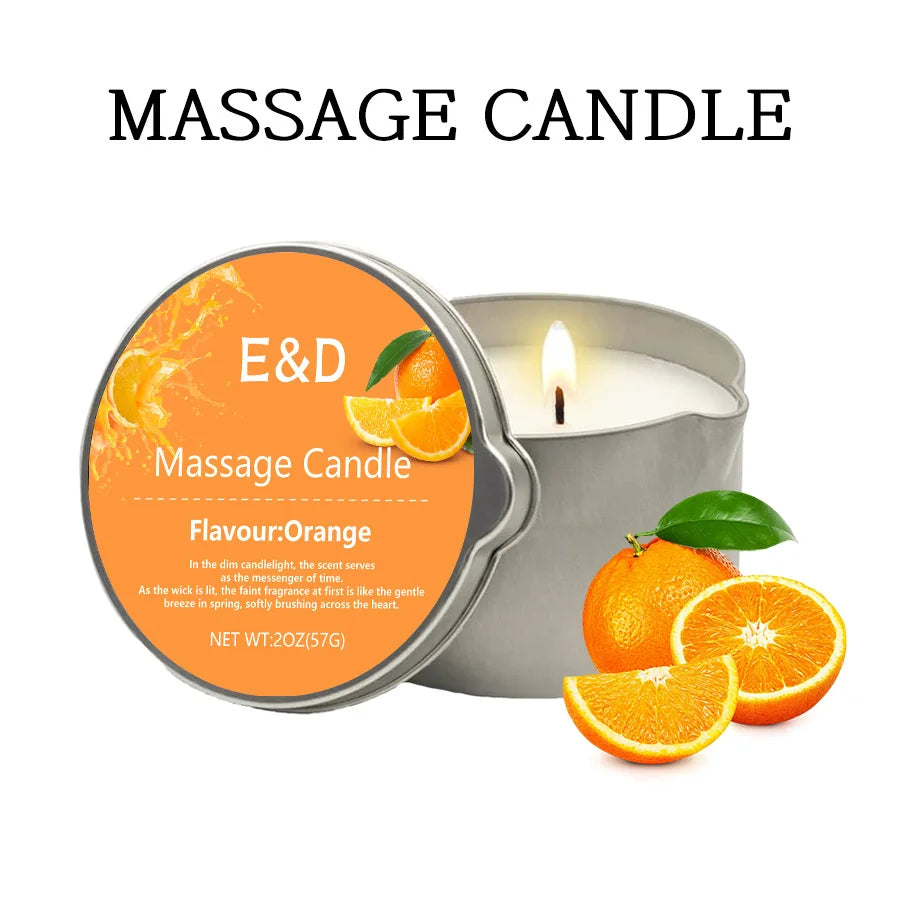 Scented Massage Oil Candle