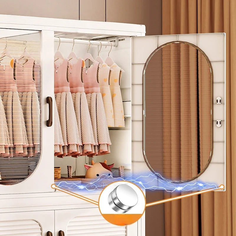 Foldable Double Door Wardrobe