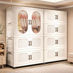 Foldable Double Door Wardrobe