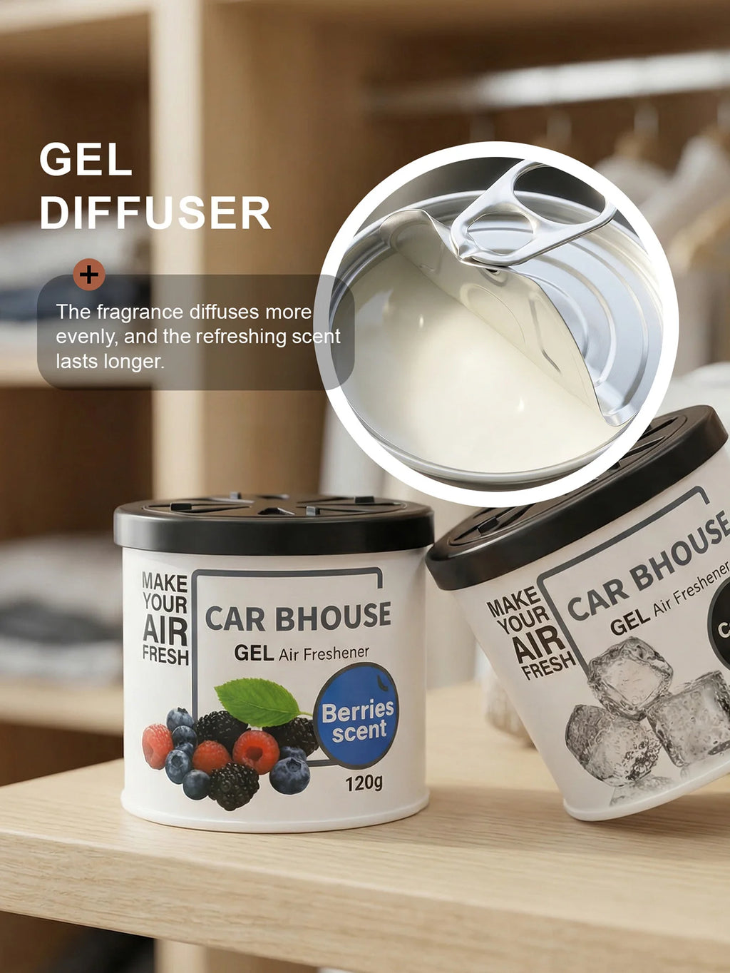 Long-Lasting Fragrance Gel Freshener
