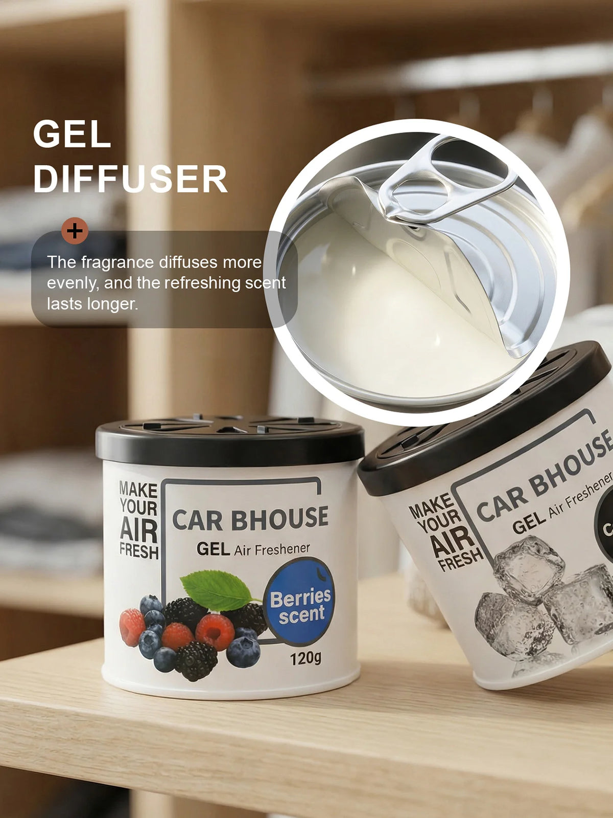 Long-Lasting Fragrance Gel Freshener