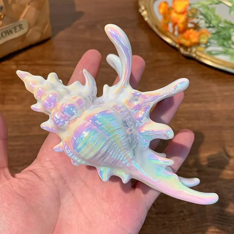 Pearl Shell Hair Claw Clip