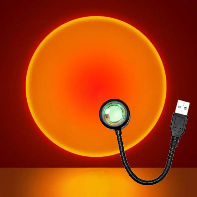 USB Sunset Projection Lamp
