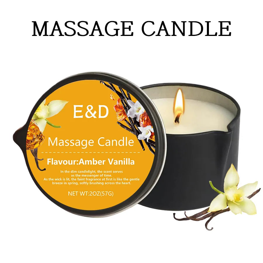 Scented Massage Oil Candle