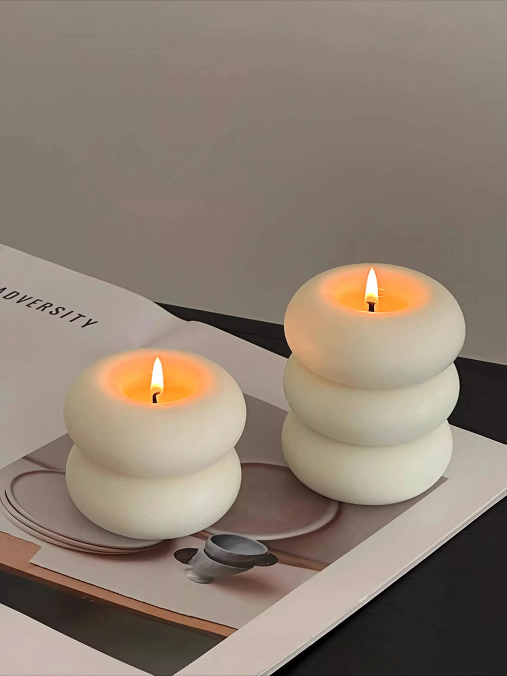 Handmade Donut Scented Candle