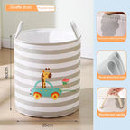 Linen Storage Basket with Handles