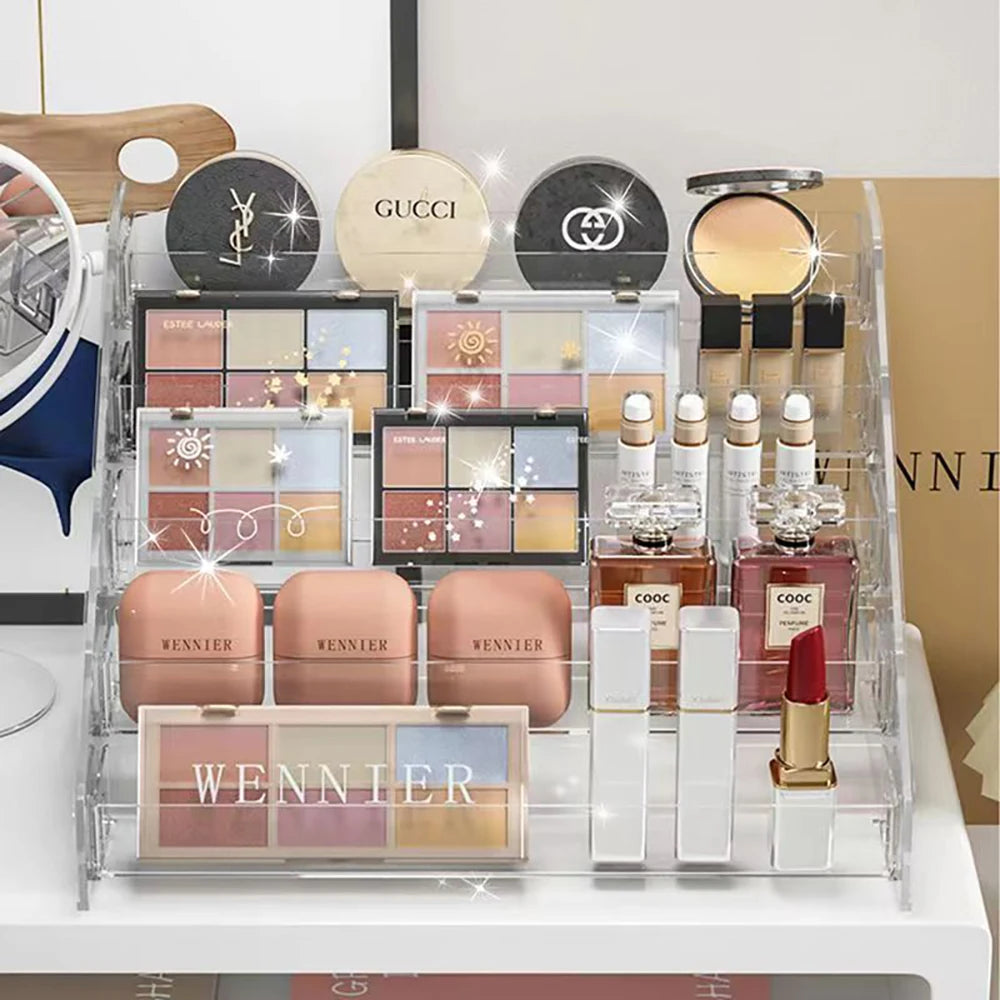 Clear Acrylic Makeup & Jewellery Organizer