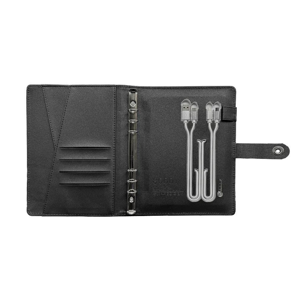 Wireless Charging Linen Journal & Planner