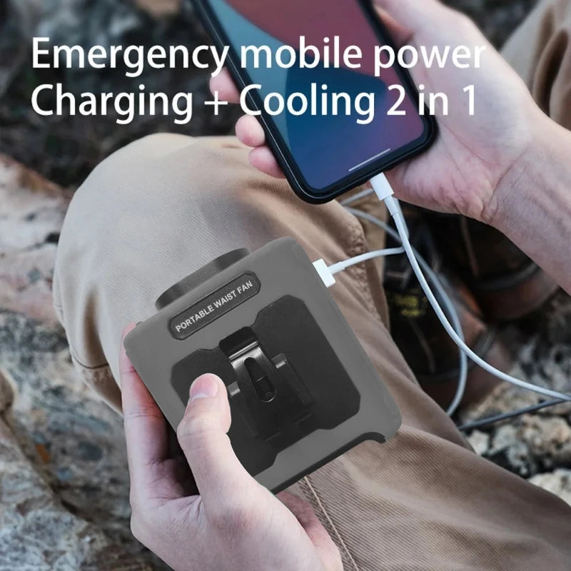 10000mAh Wearable Cooling Fan