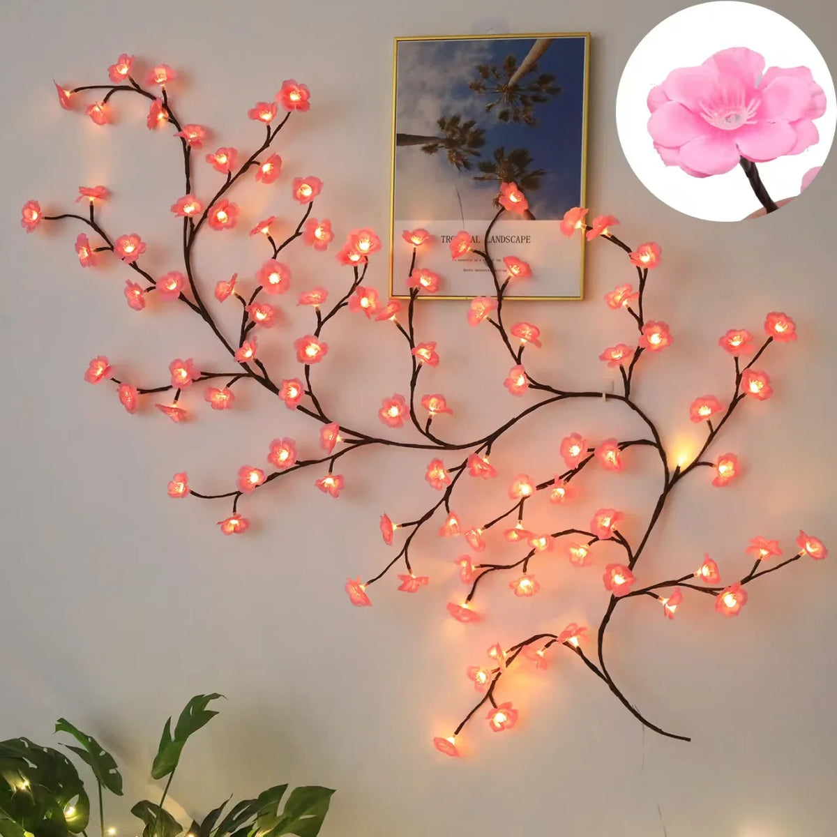 Cherry Blossom Branch Lights