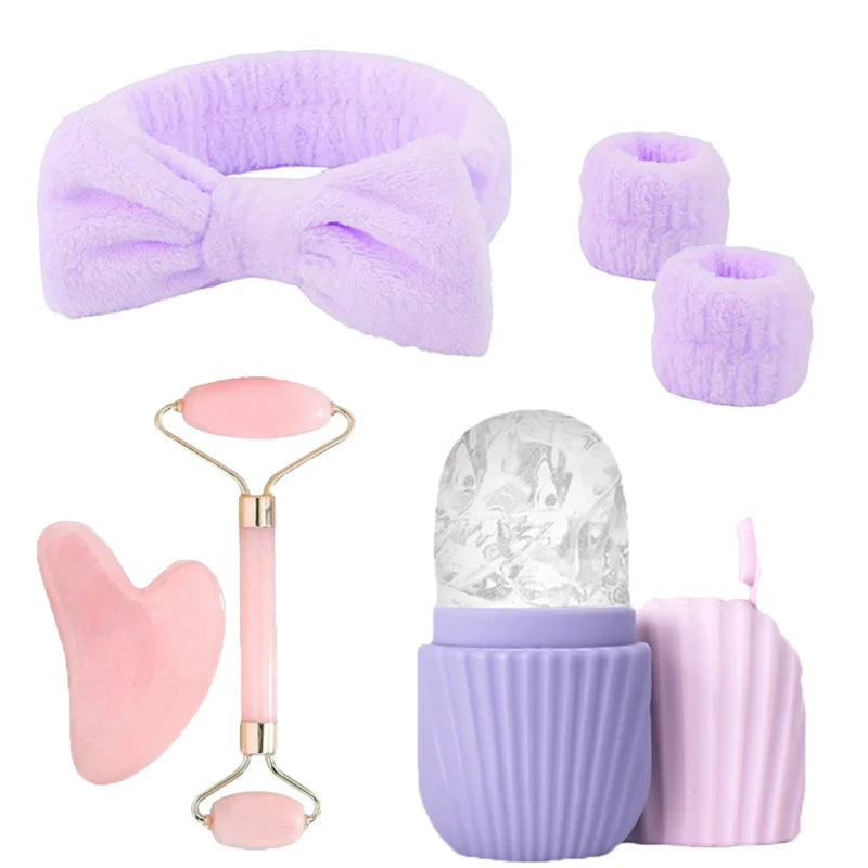 Ice Facial Roller Set