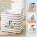 Linen Storage Basket with Handles