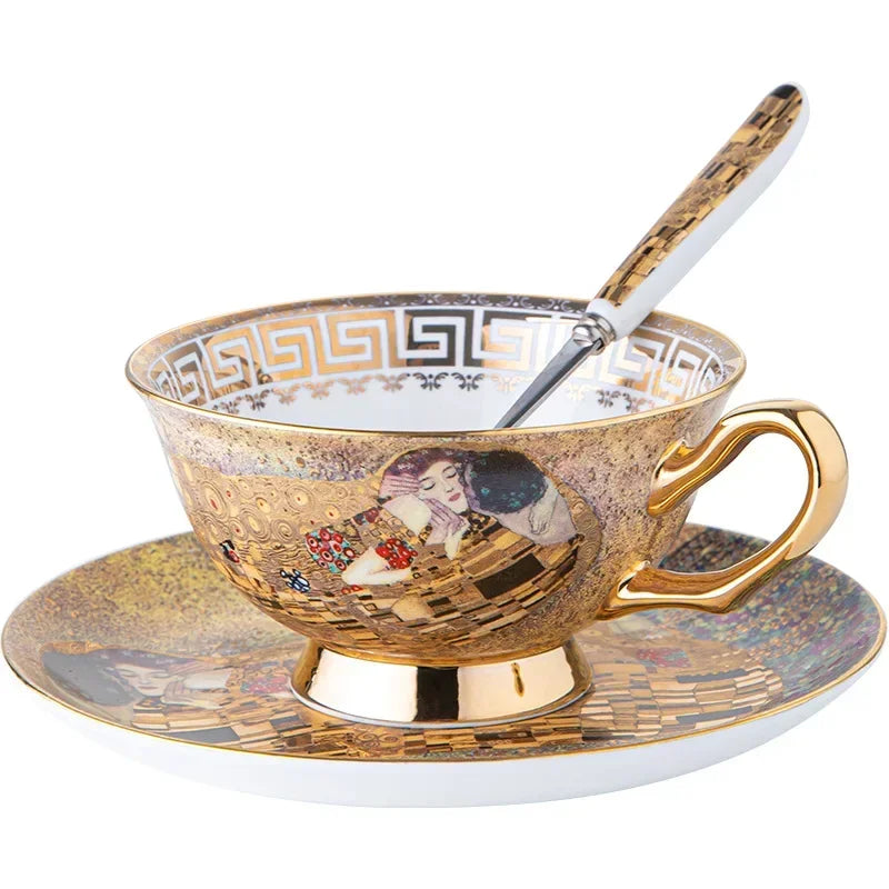 European Bone China Tea Set