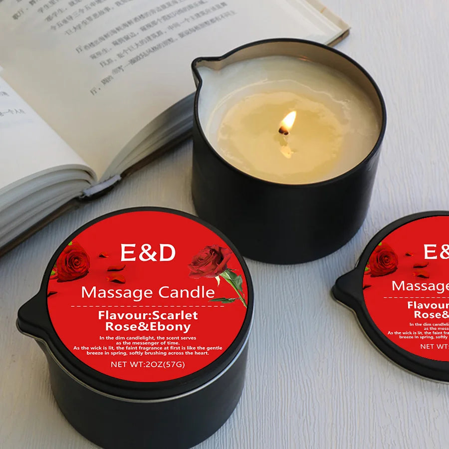 Scented Massage Oil Candle