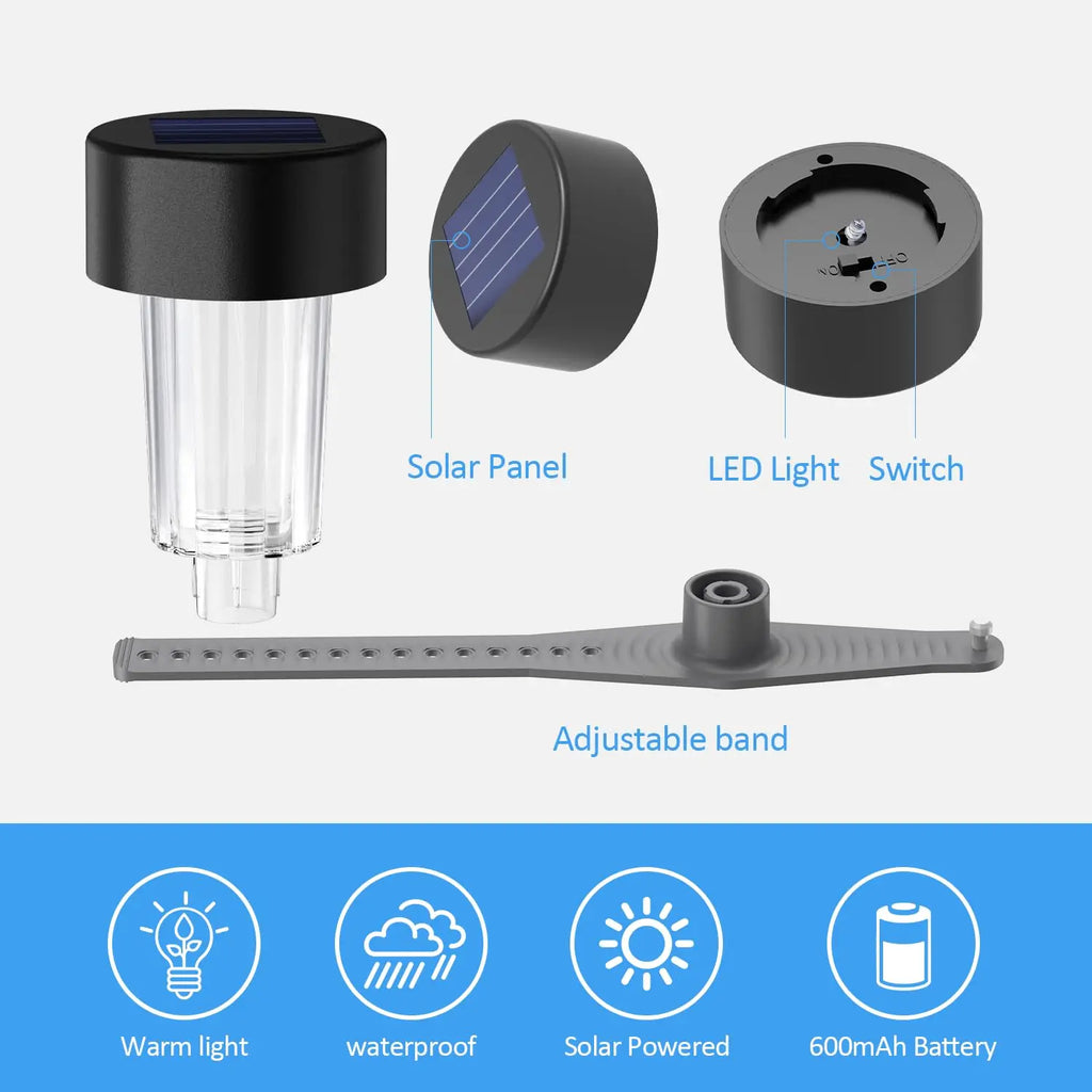 Solar Pool Fence Lights