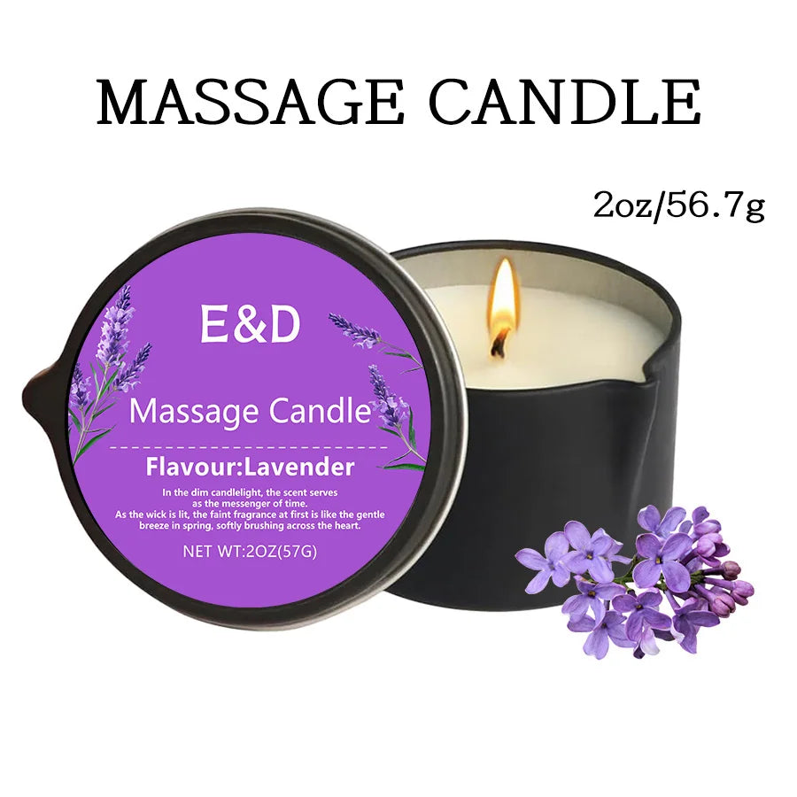 Scented Massage Oil Candle