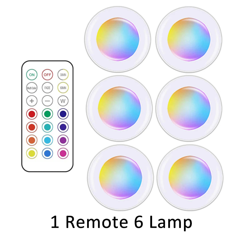 RGB Wireless Under Cabinet Light