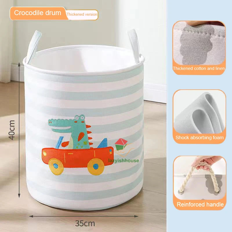 Linen Storage Basket with Handles