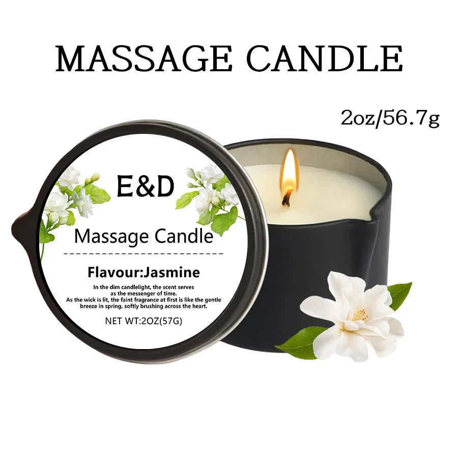 Scented Massage Oil Candle