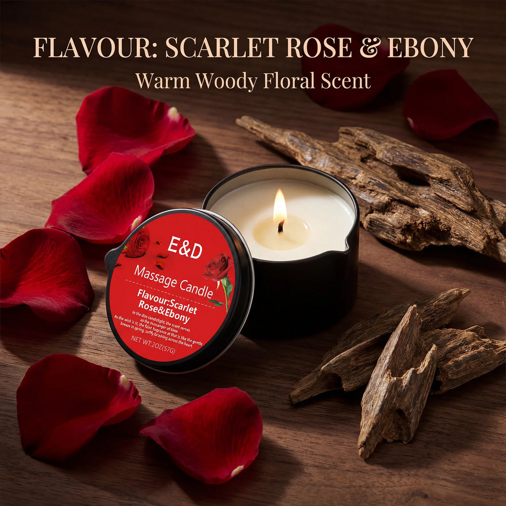 Scented Massage Oil Candle