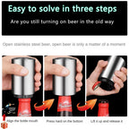 # Magnetic Push-Down Bottle Opener