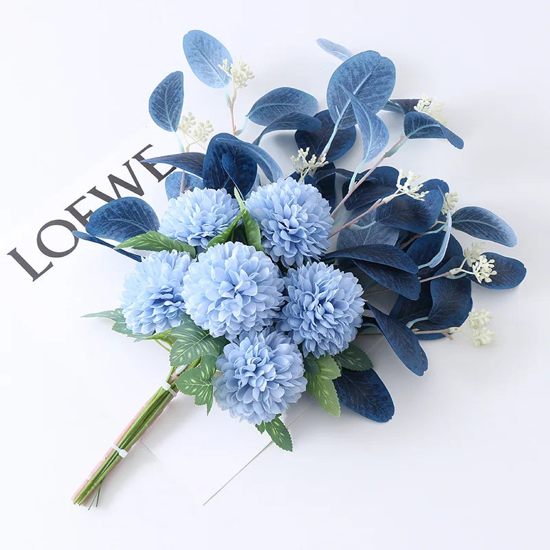 45cm Eucalyptus Floral Bouquet